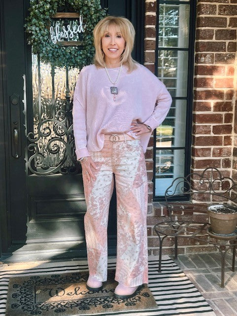 Easel's Pink Vintage Pants
