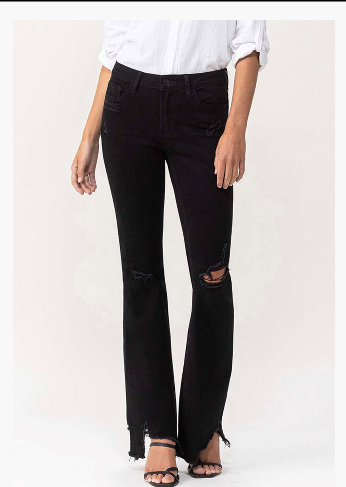 Vetvet Flying Monkey Jeans-Black Flare