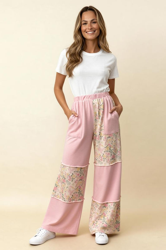Pink Patchwork Perfection Pants