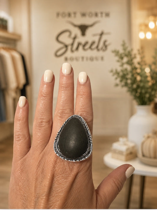 Black Statement RIng