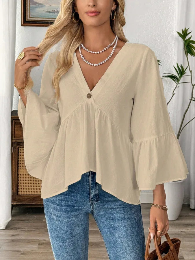 Basking in Beige Top