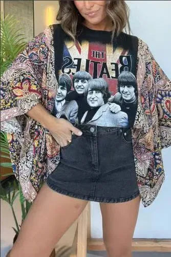 The Beatles - Flutter Sleeve Top