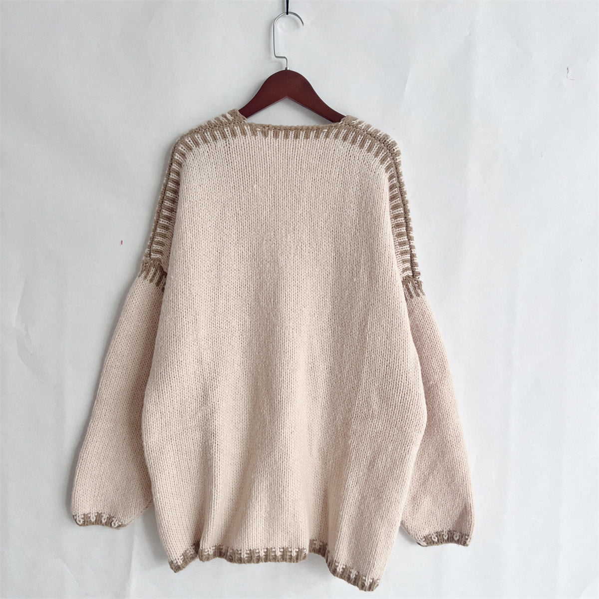 Ashton Cardigan-Beige/Khaki