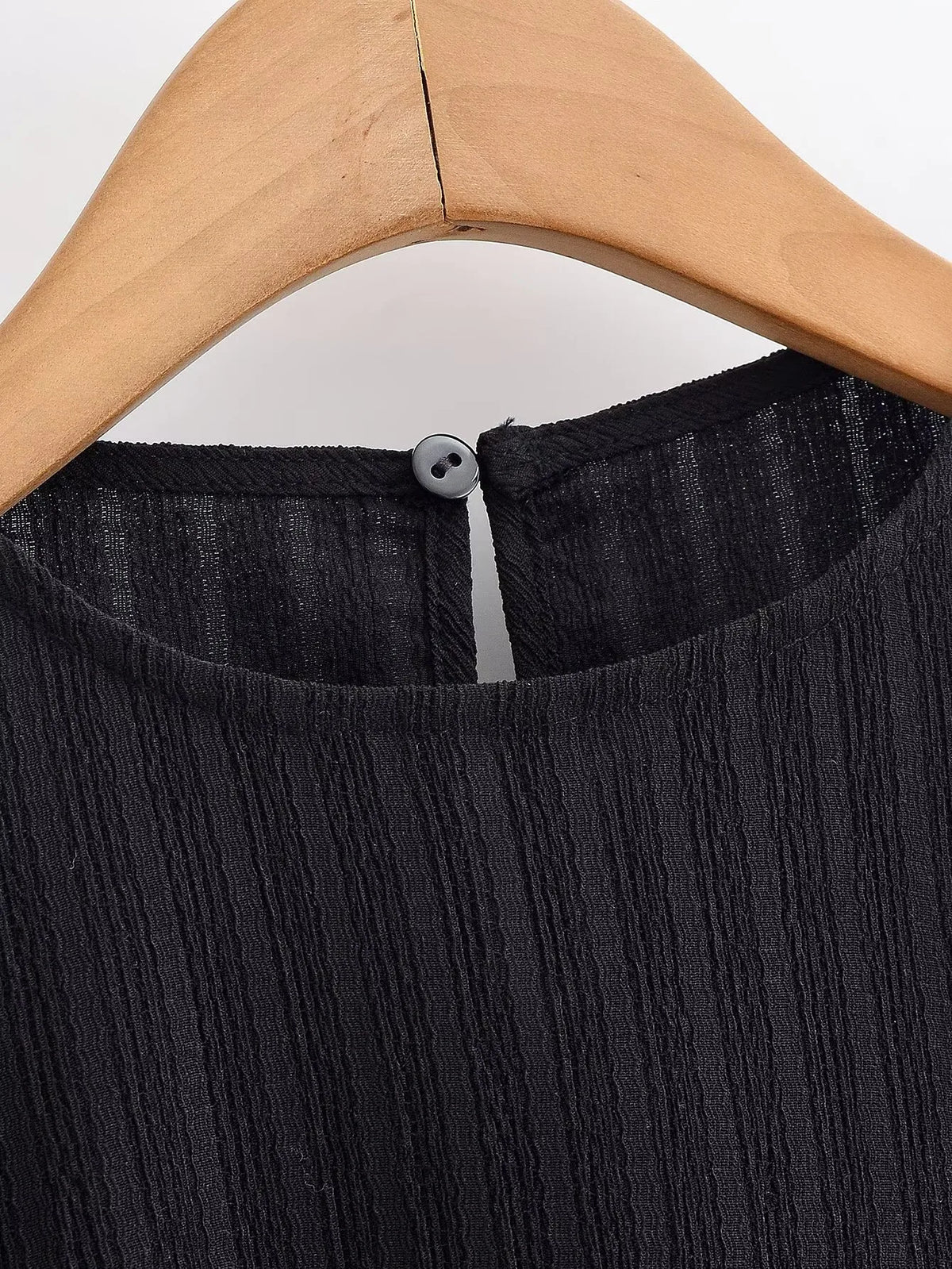 Ebony and Ivory Top/Contrast Blouse