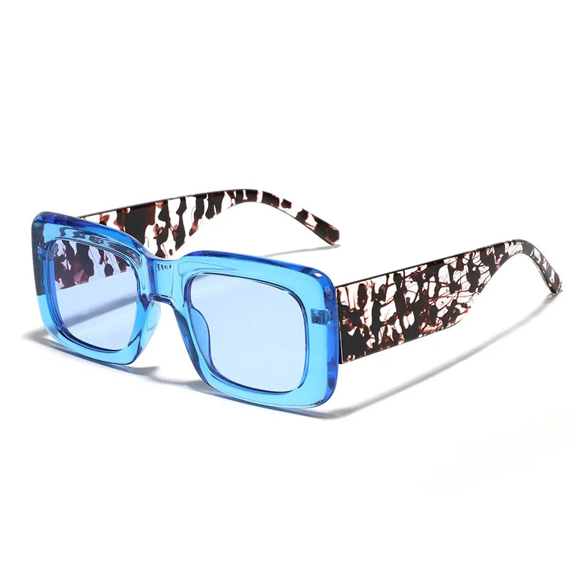 Blue Frame Sunglasses