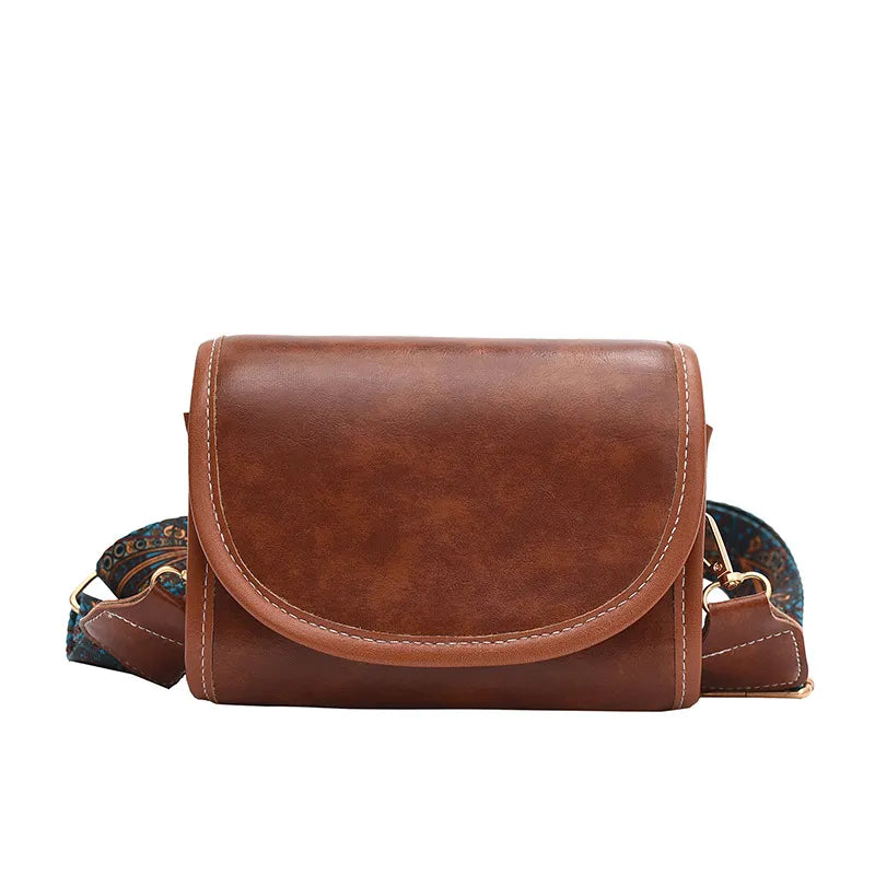 Crossbody Handbag-Cognac