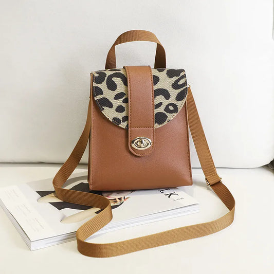 Cross Body Leopard Bag