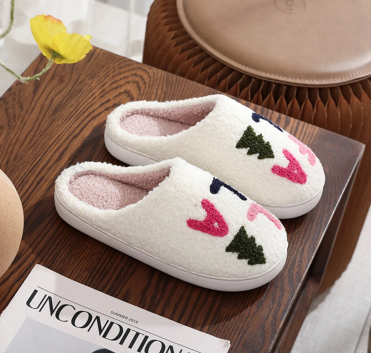 Falalala Christmas Slippers