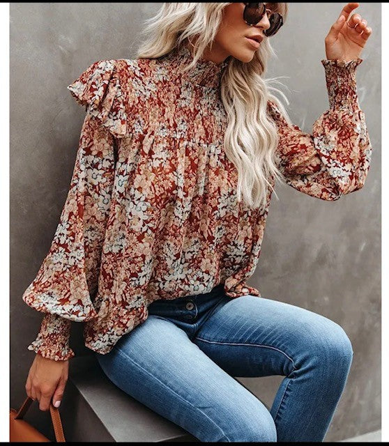 Pumpkin Spice Fall Top