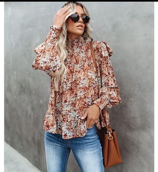 Pumpkin Spice Fall Top