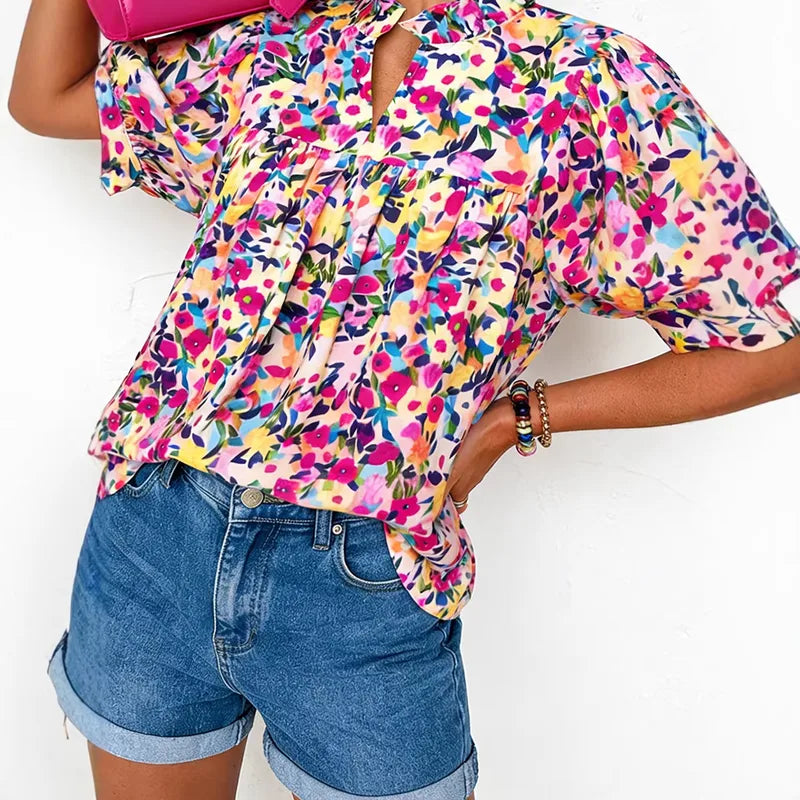 Fancy Florals Top