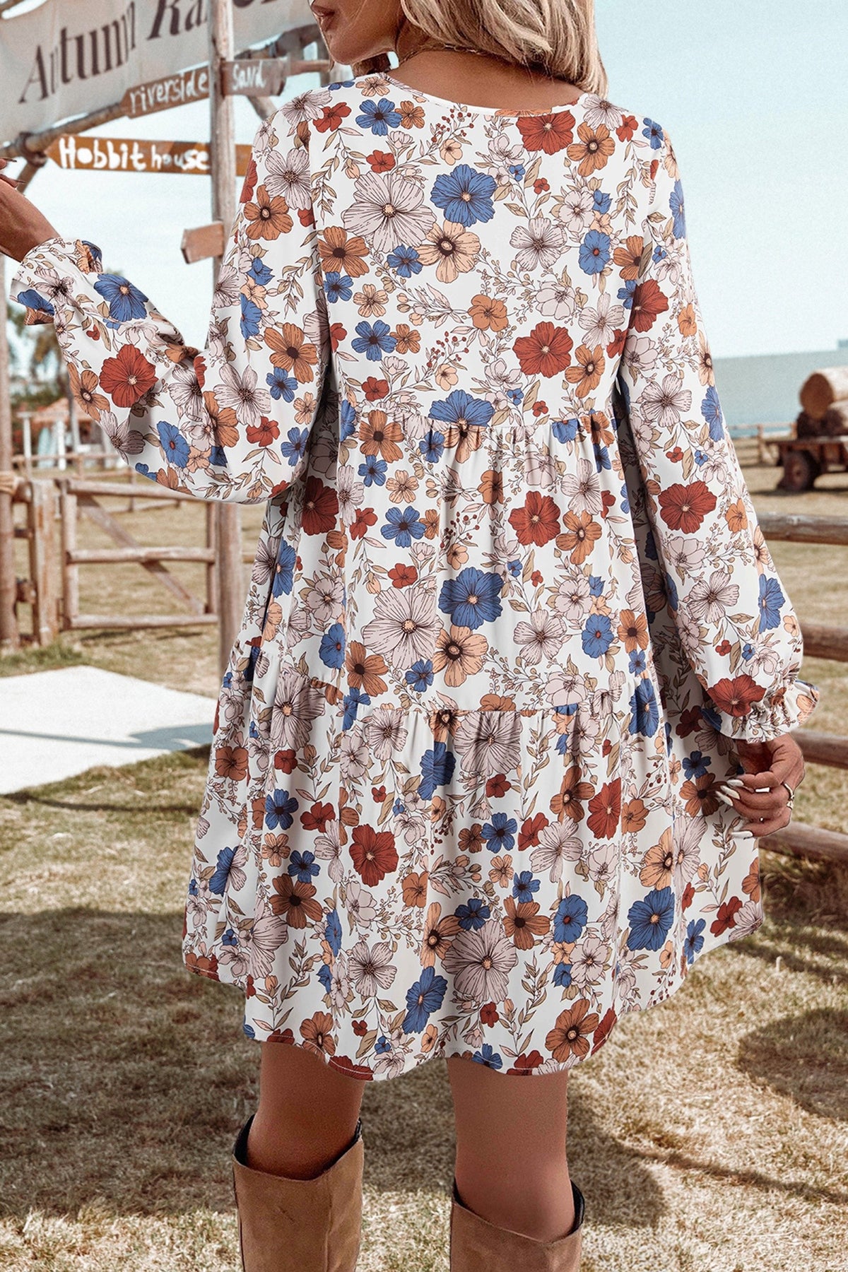 Soft Spoken and Sassy Boho Dress