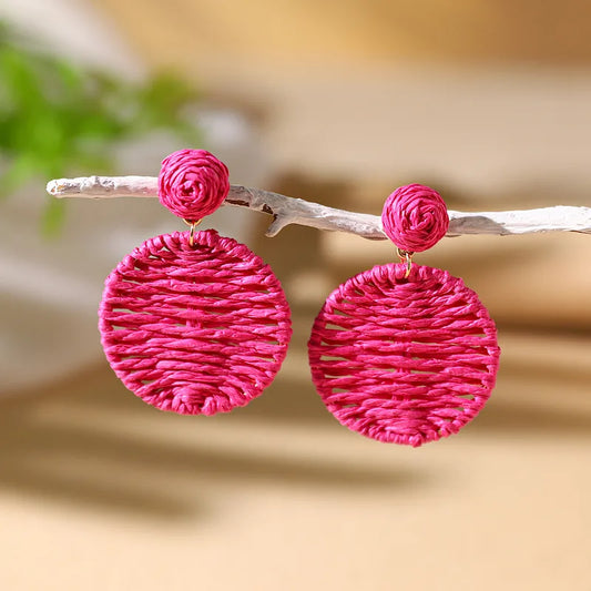 Fushia Summer Earrings