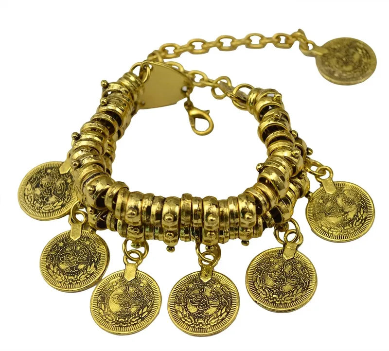 Coin Bracelet-Gold