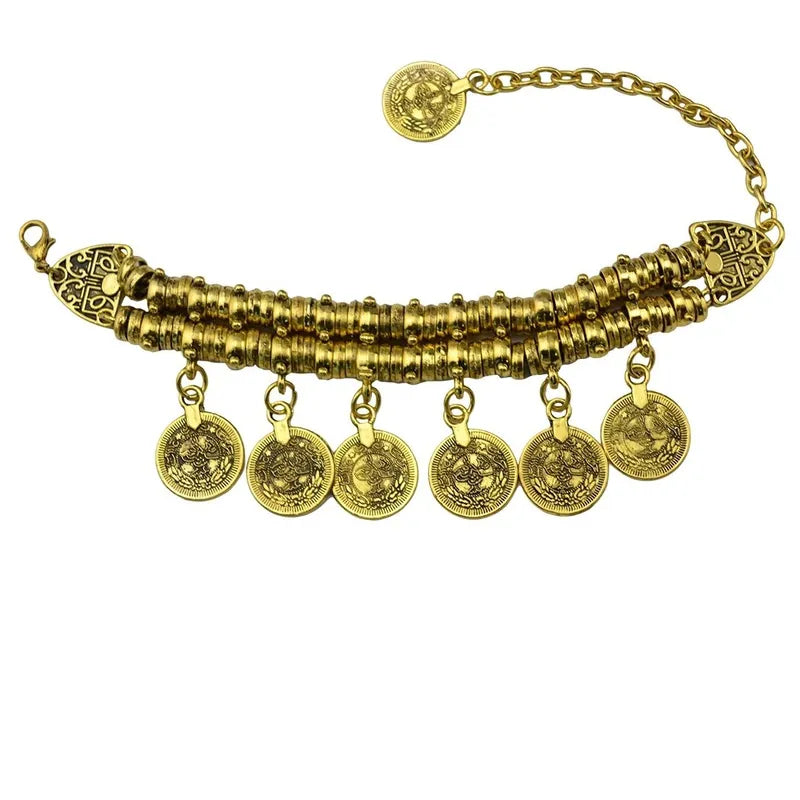 Coin Bracelet-Gold