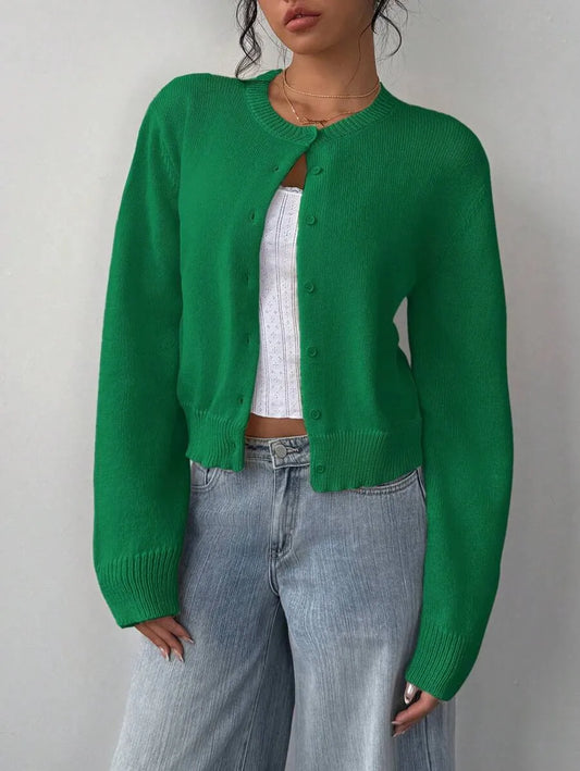 Gorgeous in Green Cardi
