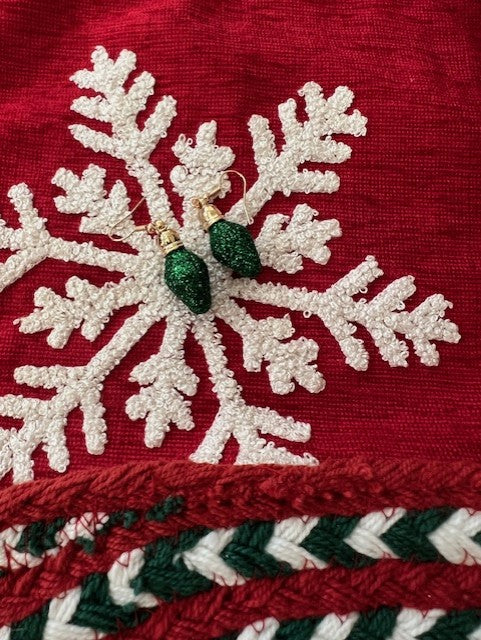 Christmas Light Earrings