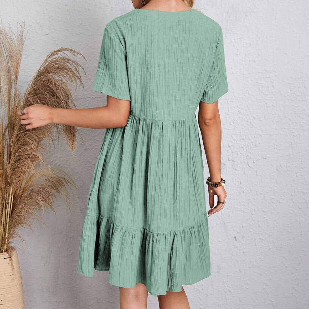 Sophia in Sage Dress