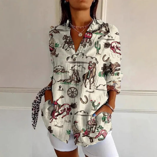 Saddle Up Tunic Top