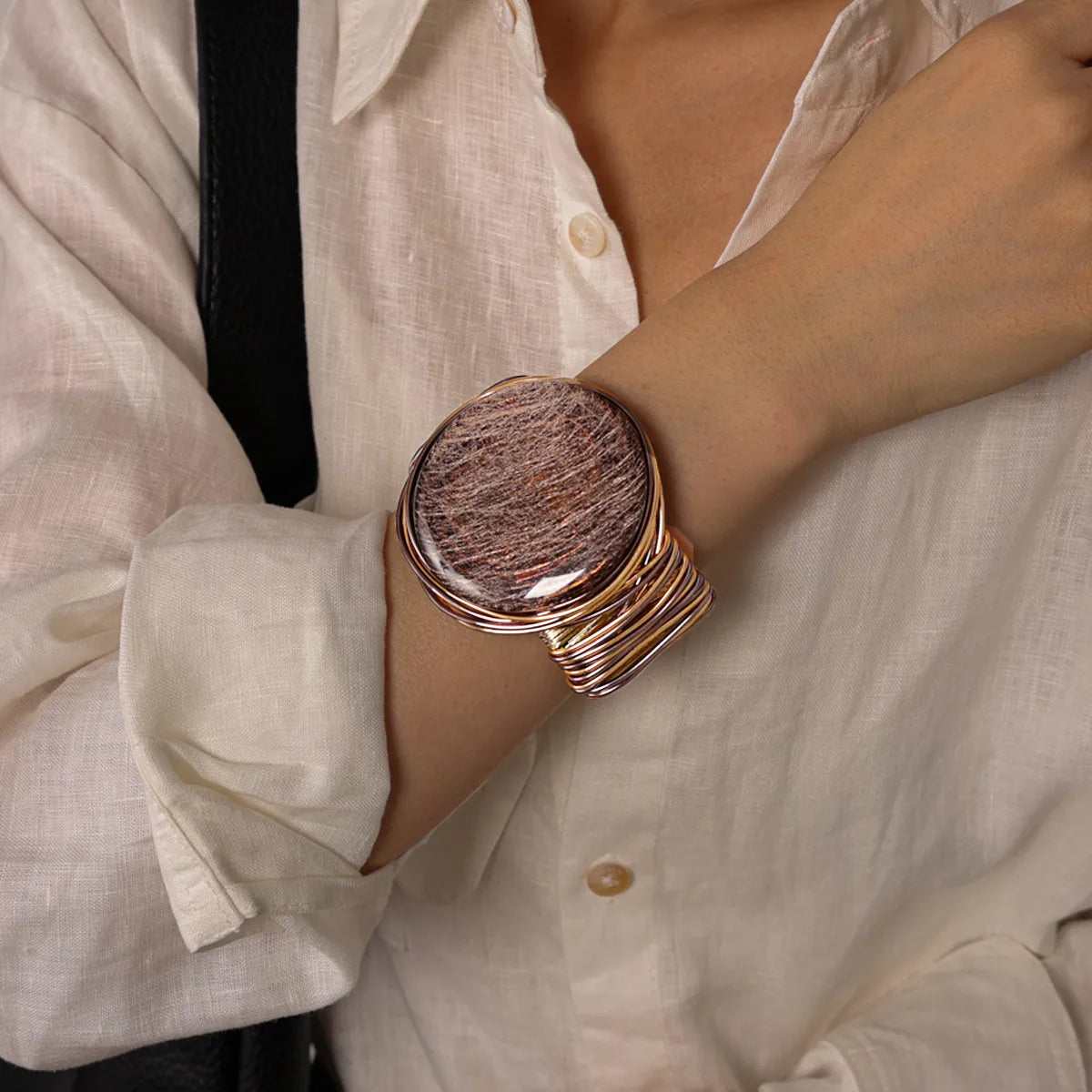 Large Stone Bracelet