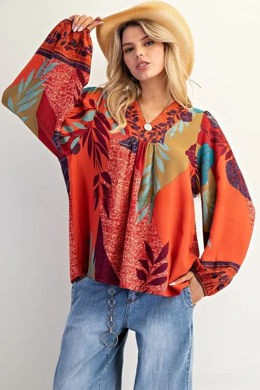 Inner Hippie Top - Red