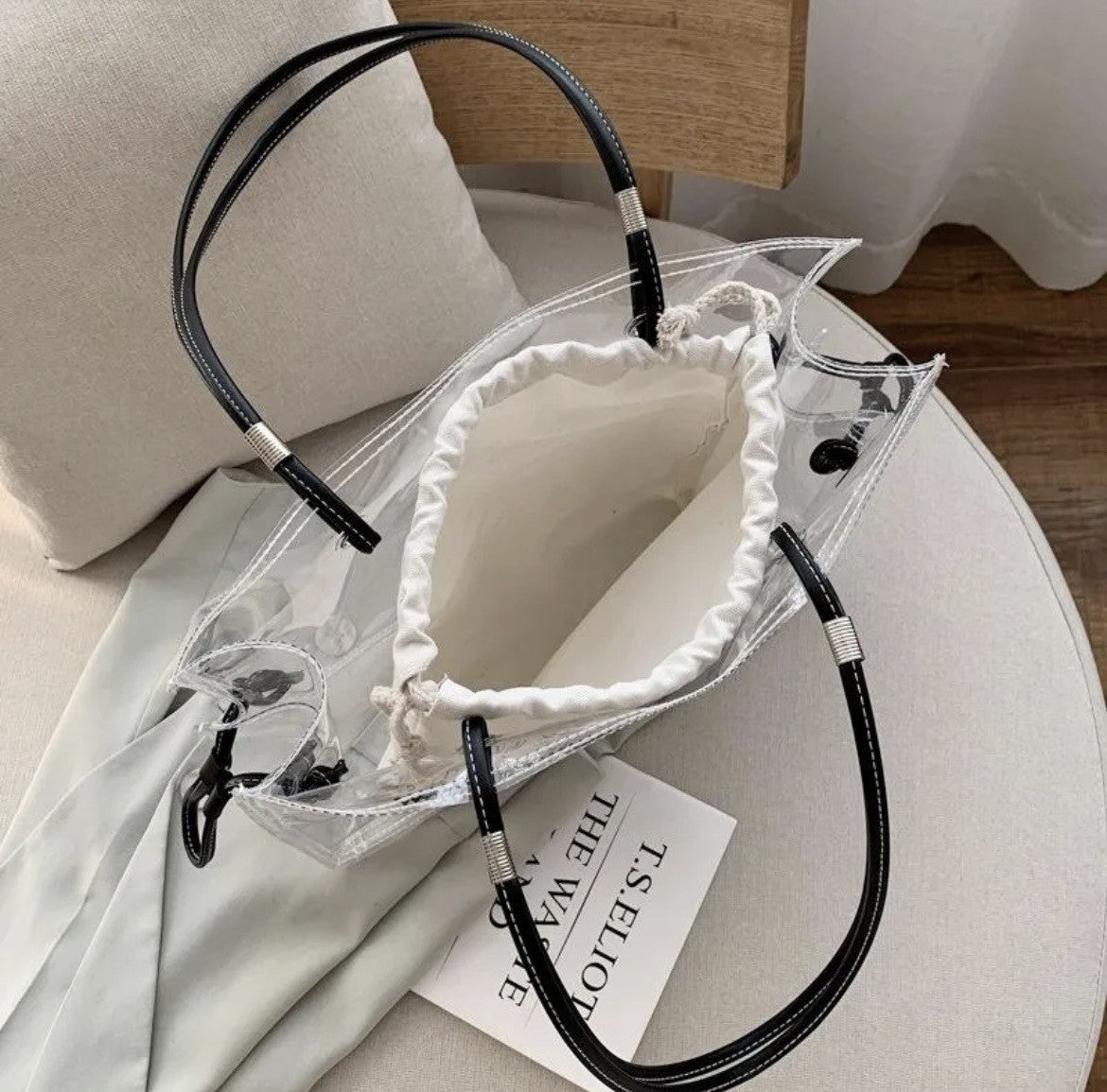 LOVE Tote Bag - Transparent