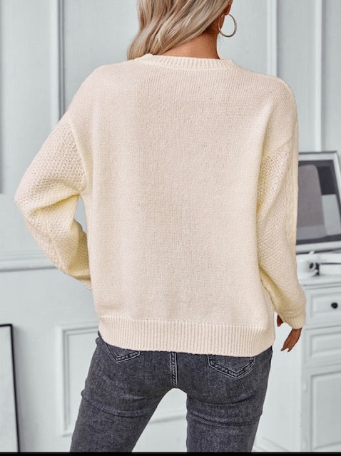 Nothing Basic Here Sweater