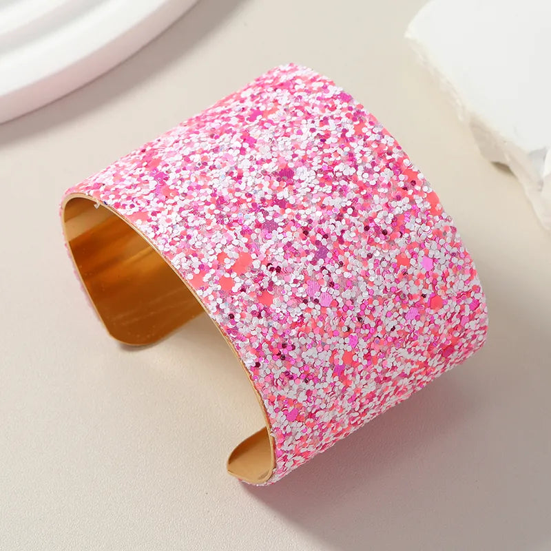 Glitter Cuffs-Pink or Gold