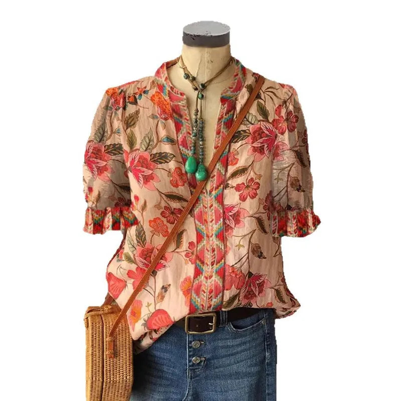 Rebel Yell - Floral Top