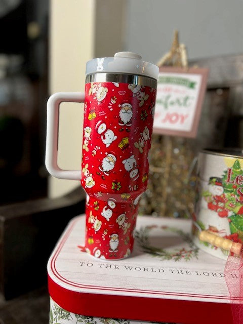 Christmas Characters Stainless Steel Tumbler