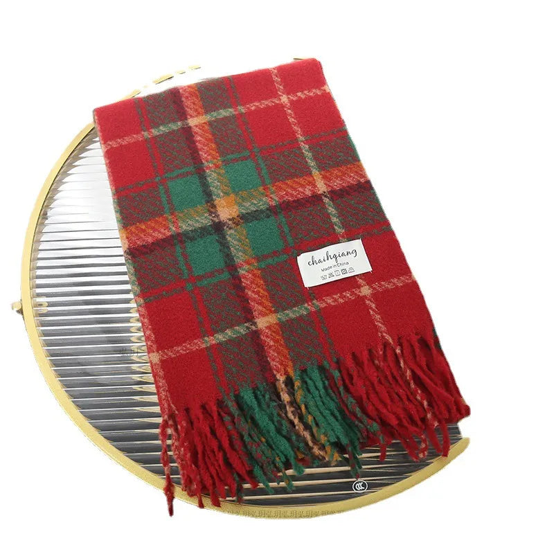 Christmas Plaid Scarf