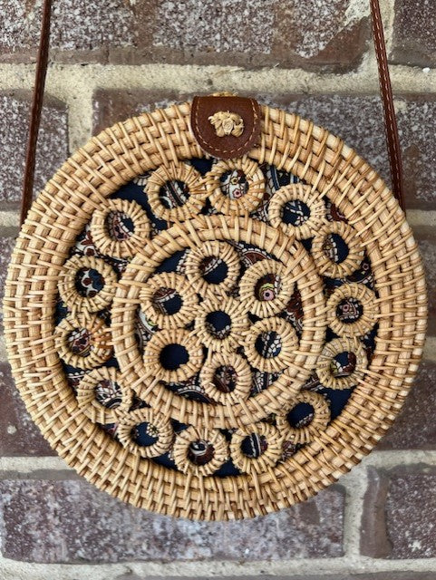 Crossbody Summer Bag Circle Design
