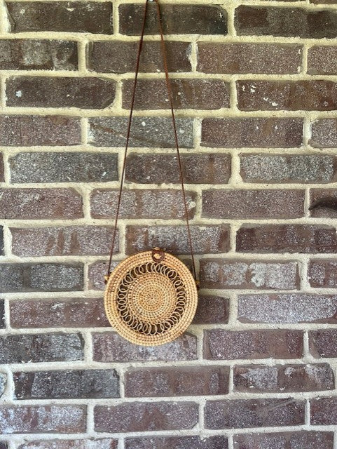 Crossbody Summer Bag Spiral Design