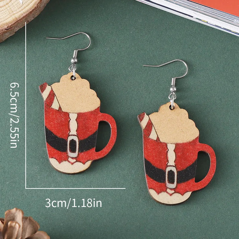 Santa Latte Earrings