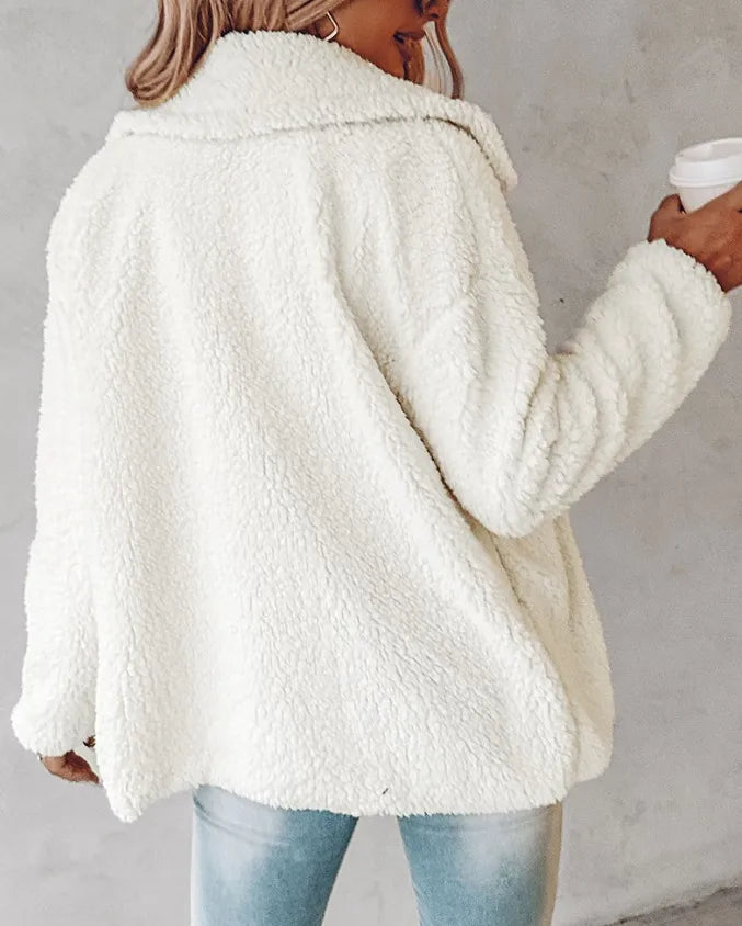 Slaying It Leopard Sherpa Jacket