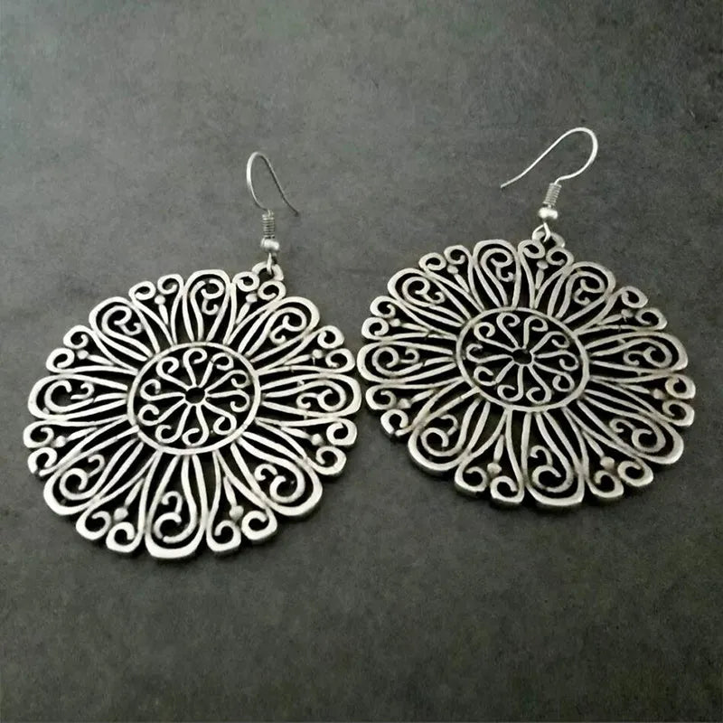 Silver Boho Earrings