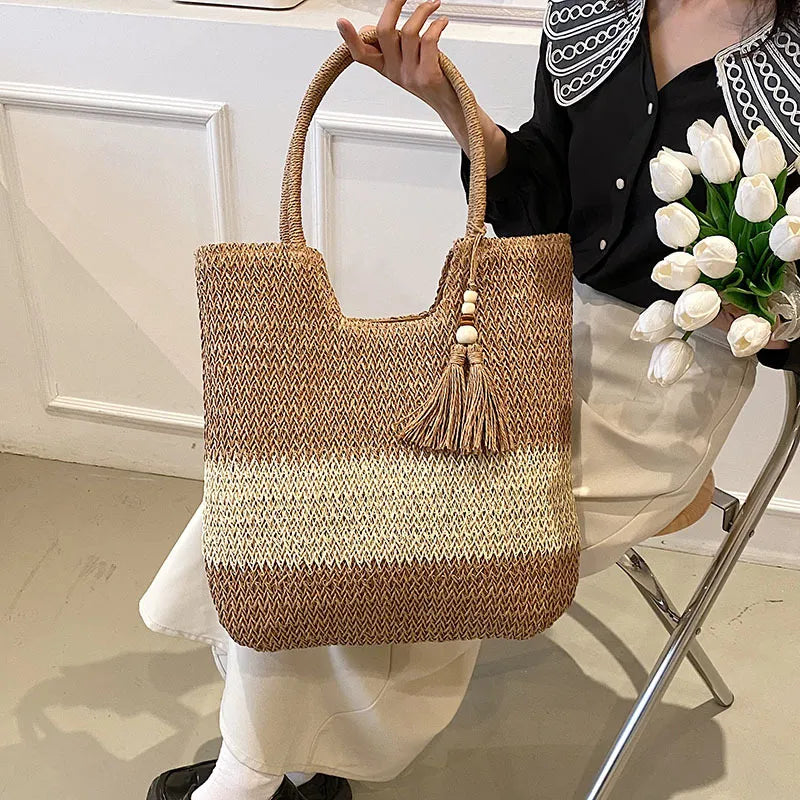 Summer Straw Handbag