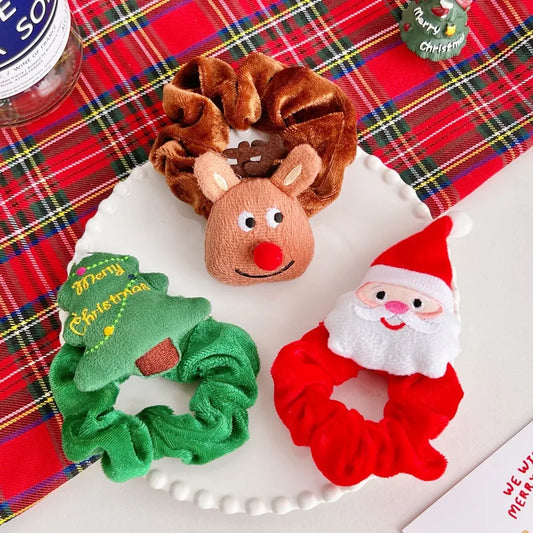 Christmas Ponytail Holder Set