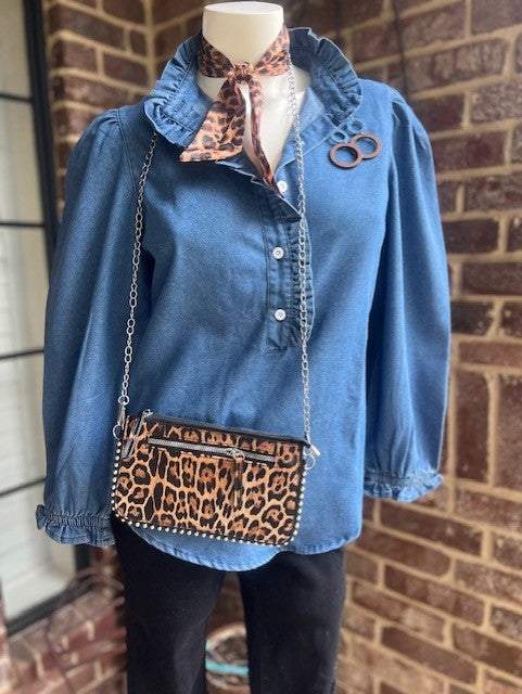 Desert Rose Denim Top