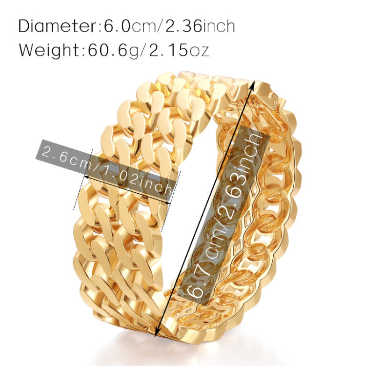 Gold Weave Bracelet