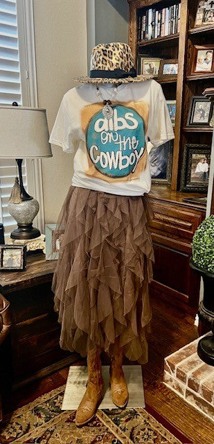 Life of the Party Skirt-Khaki