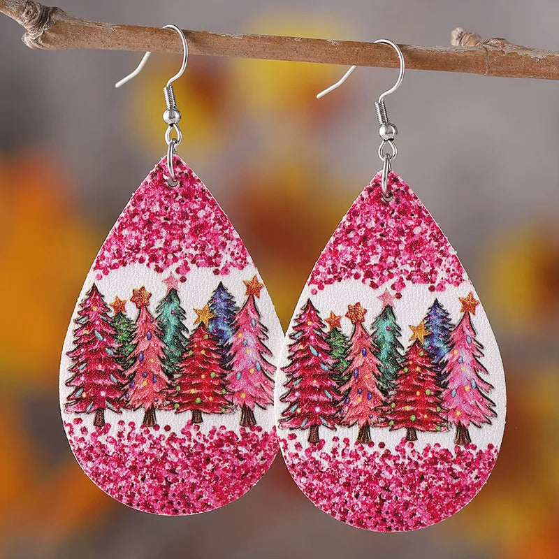 Forest of Christmas Tree Earrings