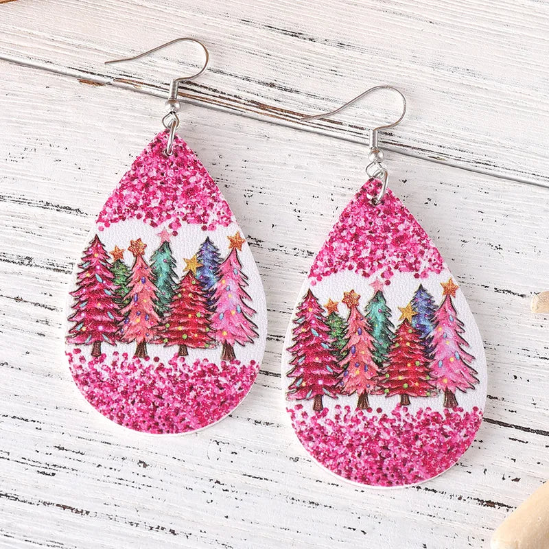 Forest of Christmas Tree Earrings