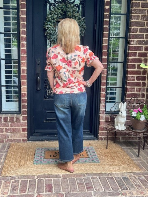 Rebel Yell - Floral Top