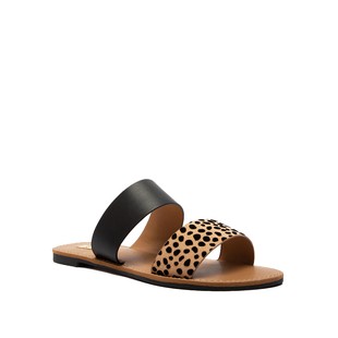 Leopard Lady Slides by Qupid-FINAL SALE