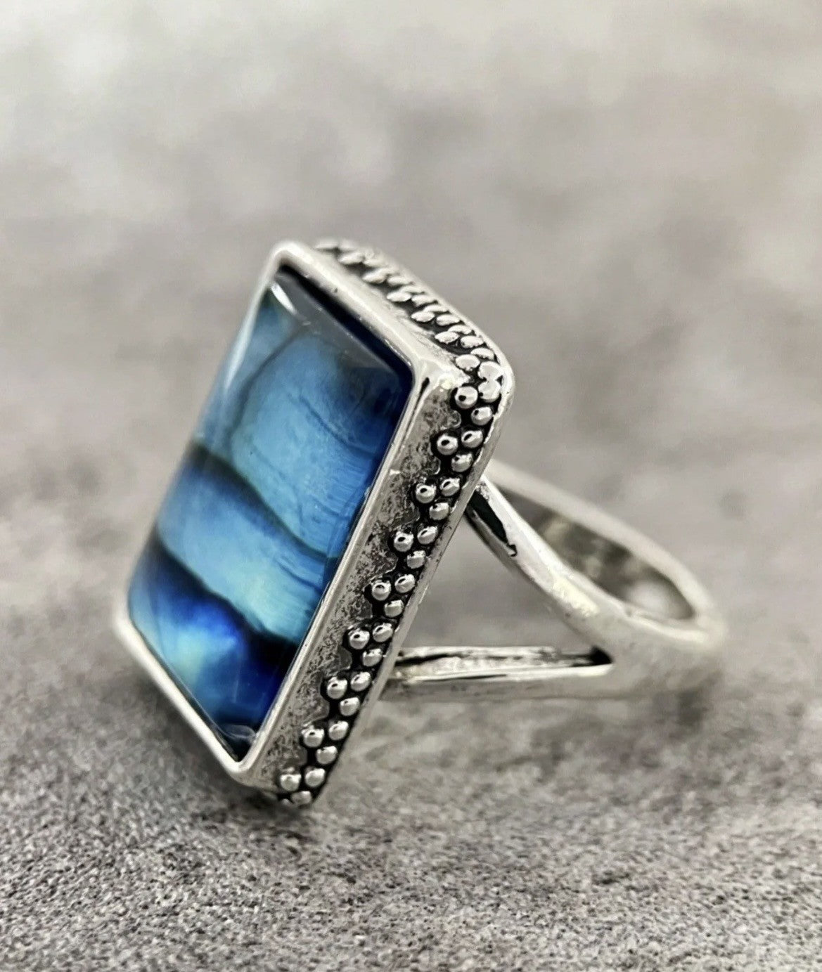 Ocean Blue Ring