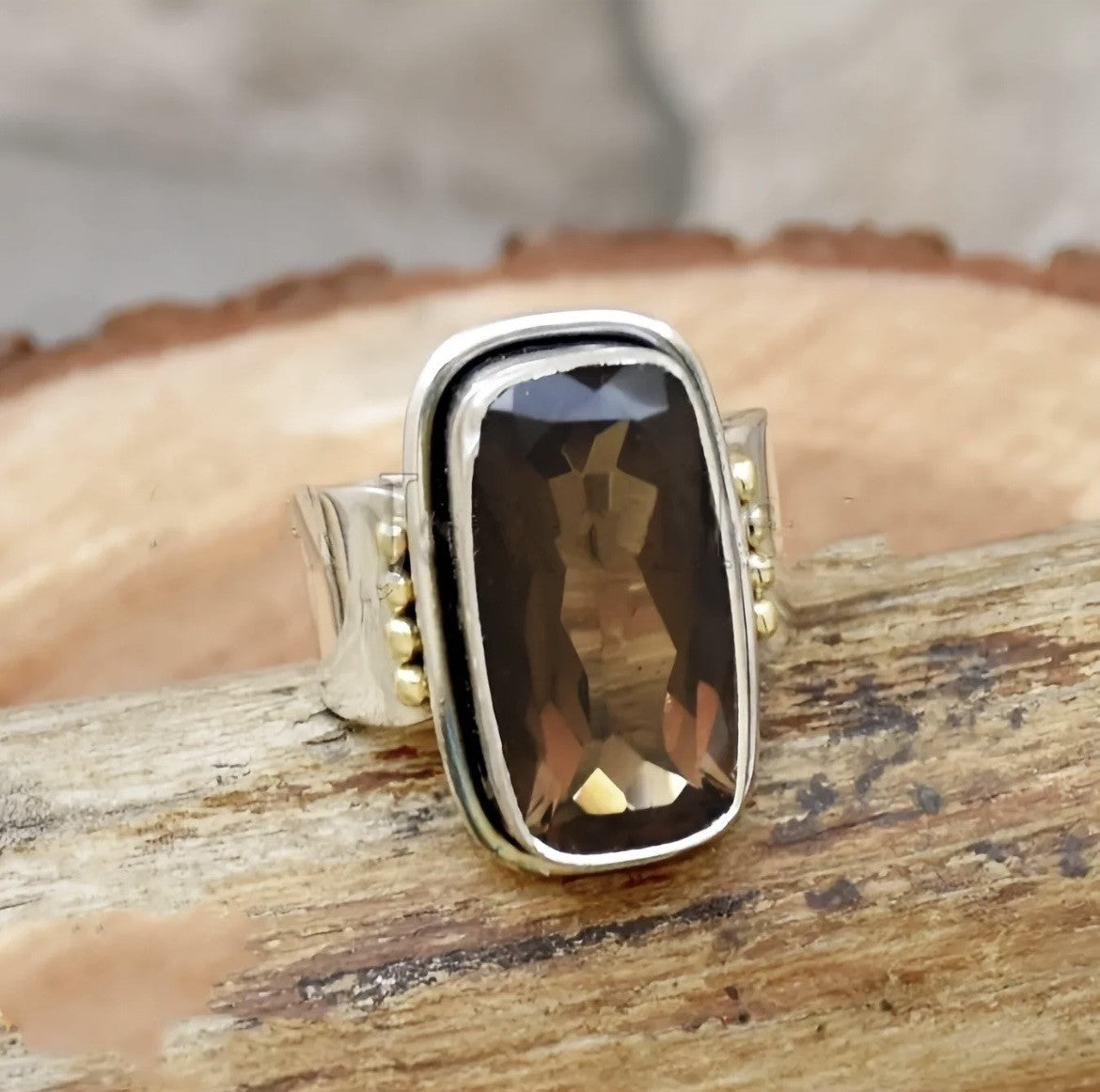 Earthtone Brown RIng