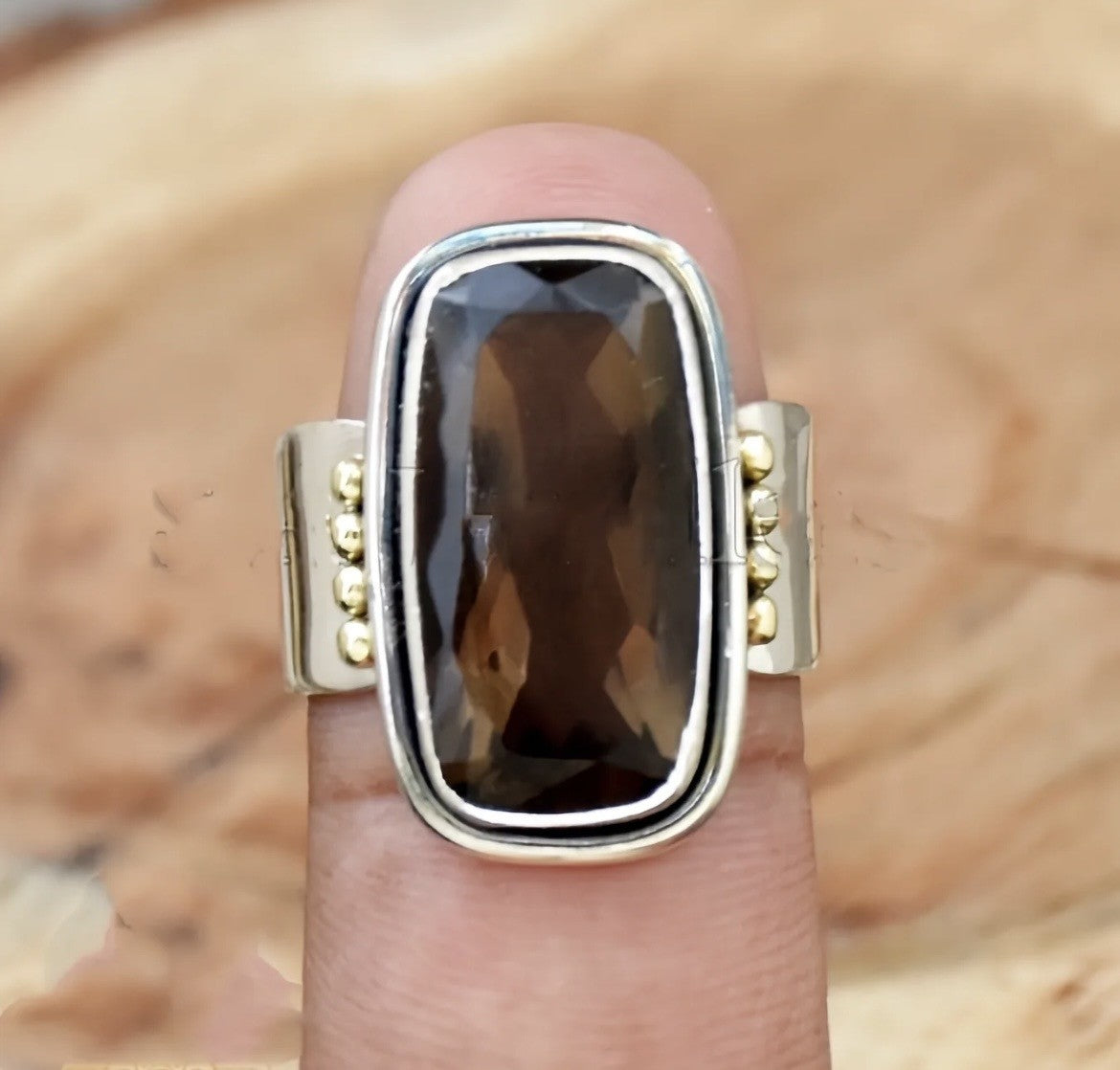 Earthtone Brown RIng