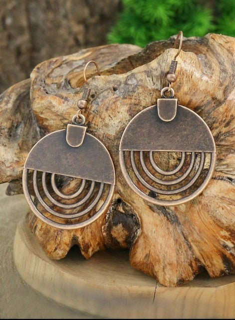 Bronze Earrings