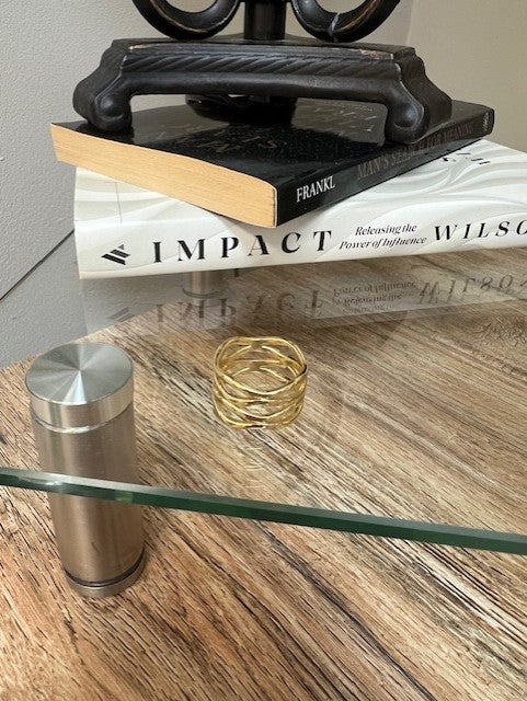 Gold Spiral Ring